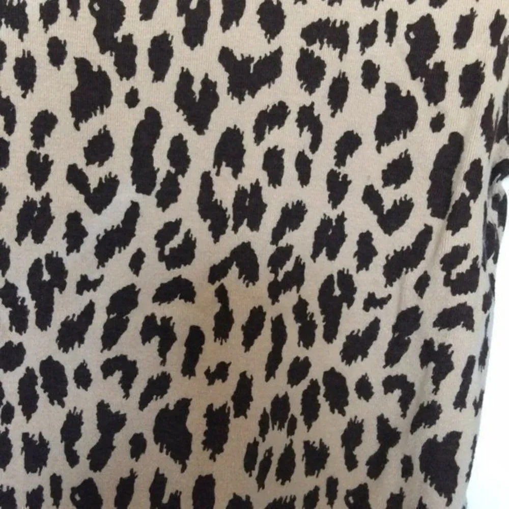 Carters Long Sleeve Top Blouse  Animal Print  Pink Brown Size 3 Toddler Girls
